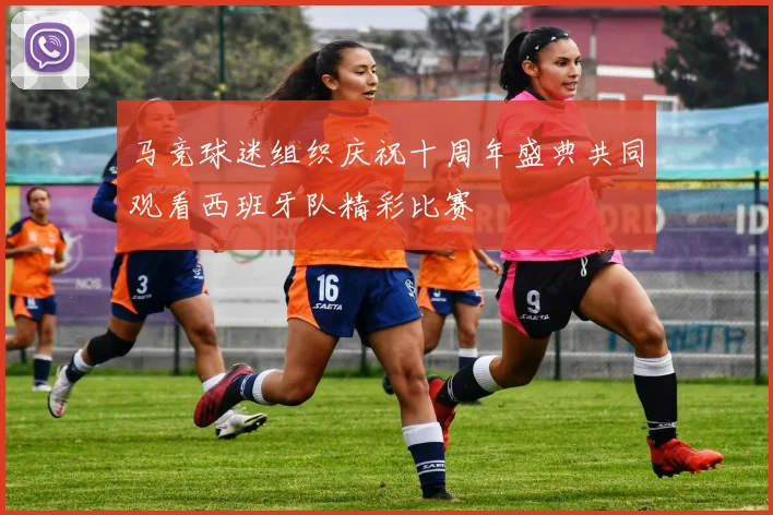 马竞球迷组织庆祝十周年盛典共同观看西班牙队精彩比赛